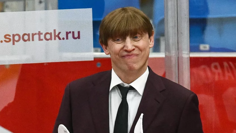 Заварухин станет исполняющим обязанности главного тренера хоккейного «Спартака»