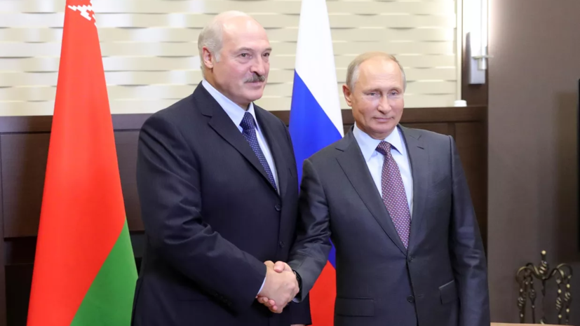 Путин и Лукашенко обсудили двусторонние отношения стран