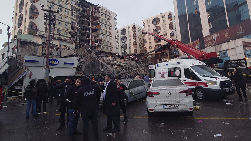 Генконсульство: россияне не обращались в связи с землетрясением на юго-востоке Турции