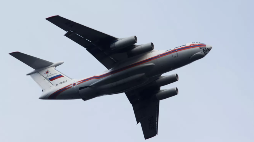 Самолёт Ил-76 МЧС России прибыл в Сирию для оказания помощи после землетрясения