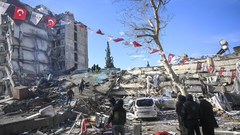Эрдоган заявил, что землетрясение в Турции затронуло 13 млн человек