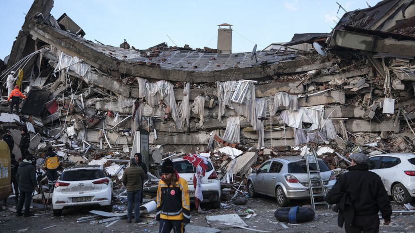 Более 285 афтершоков произошло после землетрясения в Турции