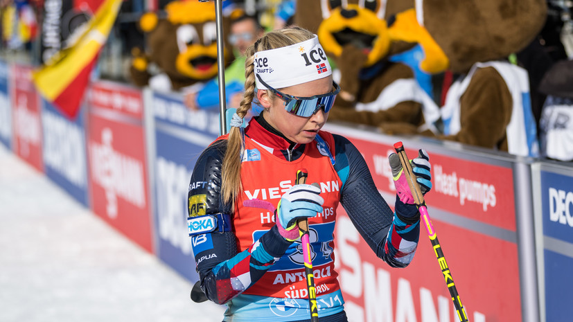 Норвежская биатлонистка заявила, что хотела бы возвращения россиян на международные соревнования