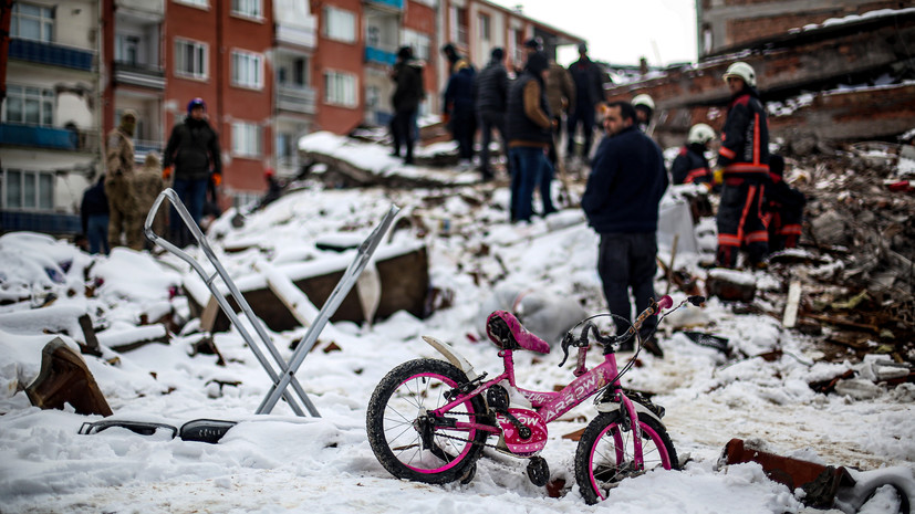 Число погибших в результате землетрясения в Турции выросло до 5434