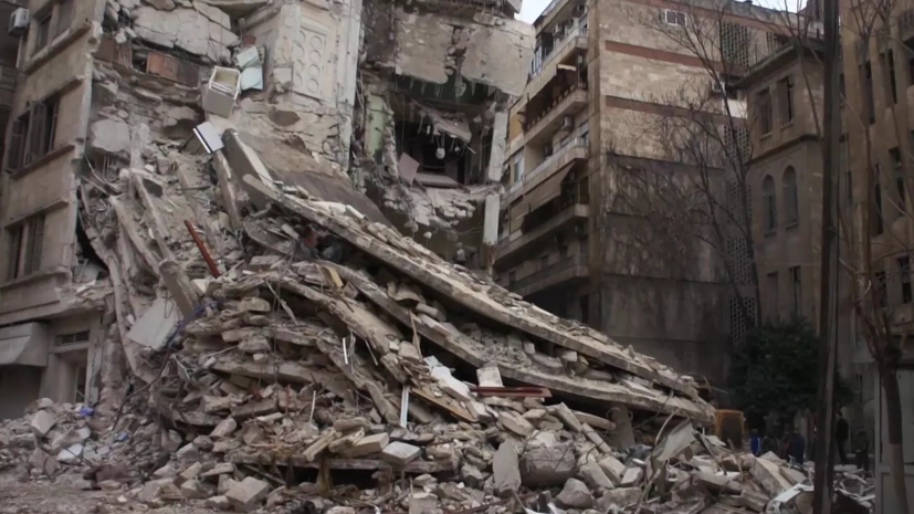 Глава Минздрава Сирии призвал страны мира оказать помощь в связи с землетрясением