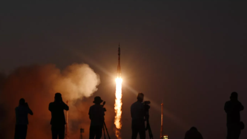 Ракета-носитель «Союз-2.1а» с кораблём «Прогресс МС-22» стартовала с космодрома Байконур