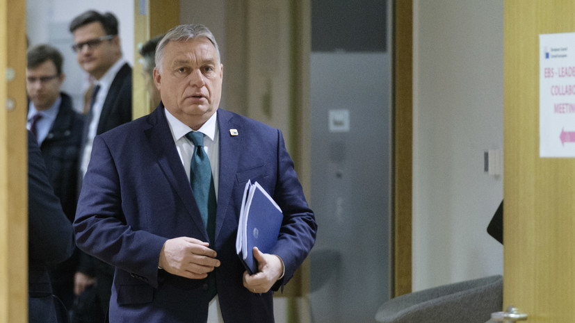Премьер Венгрии Орбан провёл встречу с Зеленским в Брюсселе