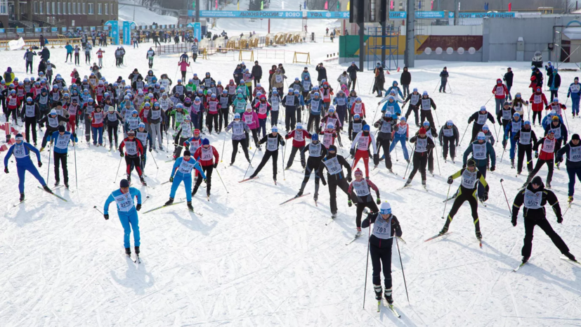 В «Лыжне России» в Нижегородской области приняли участие 12 тысяч человек