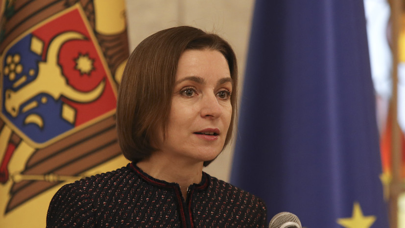 Президент Молдавии Санду заявила о риске дестабилизации в стране