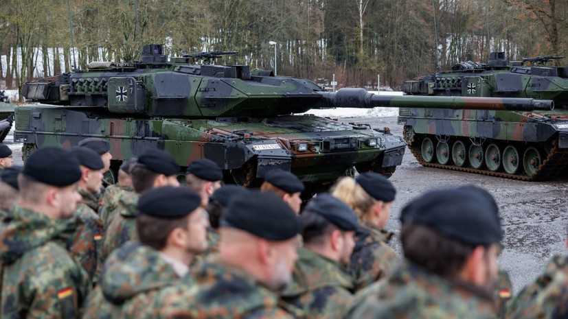 В Минобороны ФРГ сообщили о старте обучения украинских военных управлению Leopard 2
