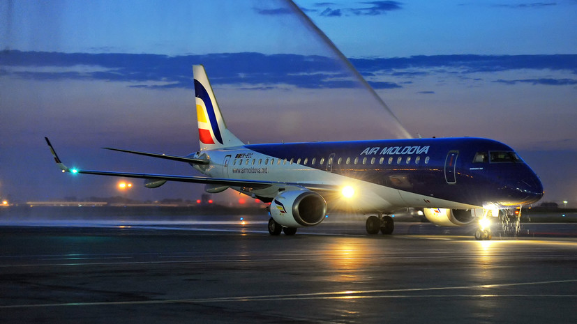 Управление гражданской авиации сообщило об открытии воздушного пространства Молдавии