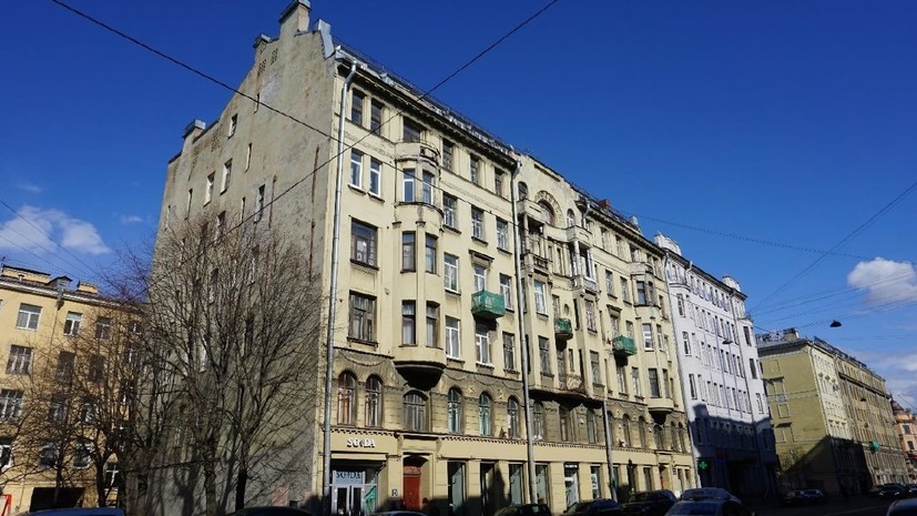 Доходный дом Рыбина в Петербурге стал памятником регионального значения
