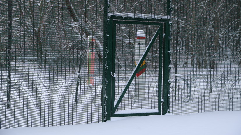 Литва уведомила Белоруссию о прекращении взаимодействия по движению транспорта на границе