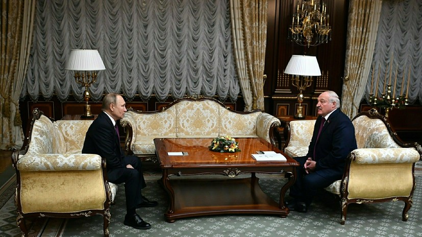Лукашенко заявил, что обсудит с Путиным вопросы безопасности, обороны и экономики