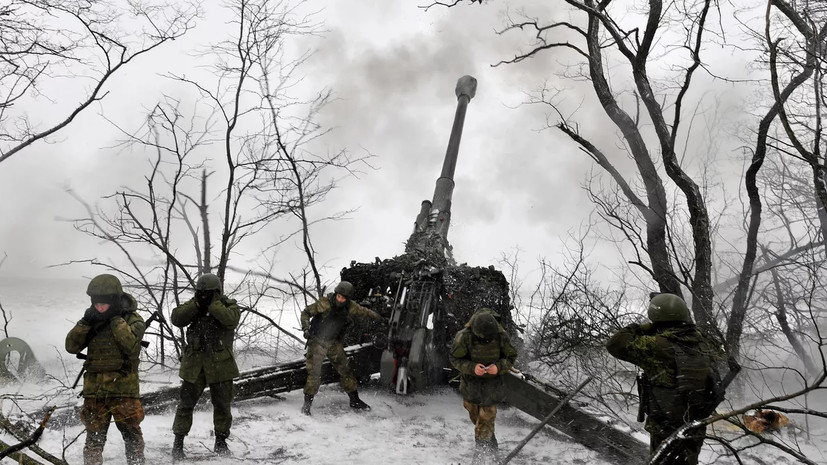 Артиллеристы ЗВО уничтожили опорный пункт украинских войск на Кременском направлении