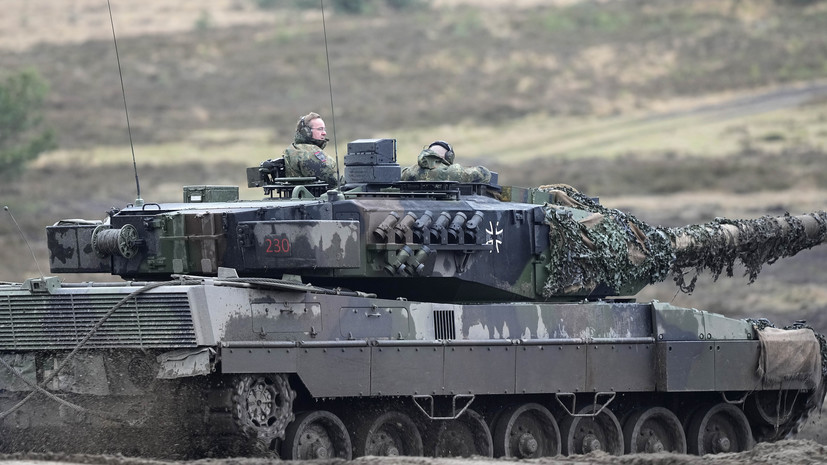 Times: Киев к апрелю получит менее четверти от общего числа обещанных Западом танков