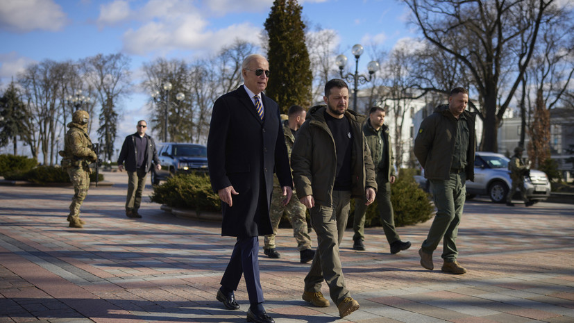 РИА Новости: посольство США уведомило Россию о визите Байдена в Киев