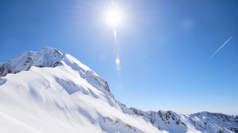 В МЧС предупредили об опасности схода лавин в горах в Сочи до 24 февраля