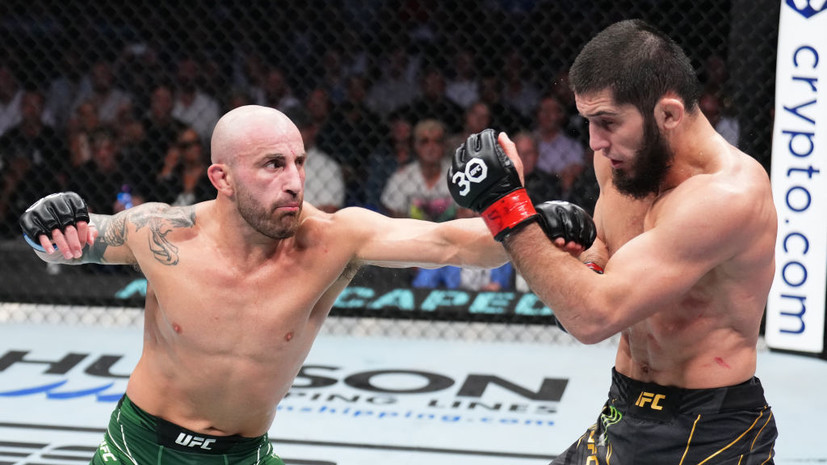 Махачев рассказал, как изменился его вес после боя с Волкановски