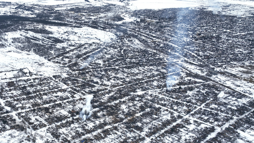 Марочко заявил о попытках боевиков ВСУ удержать промзону Артёмовска в Донбассе