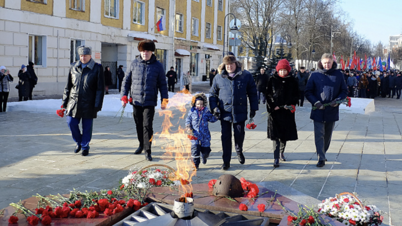 Власти Кировской области поздравили жителей региона с 23 Февраля