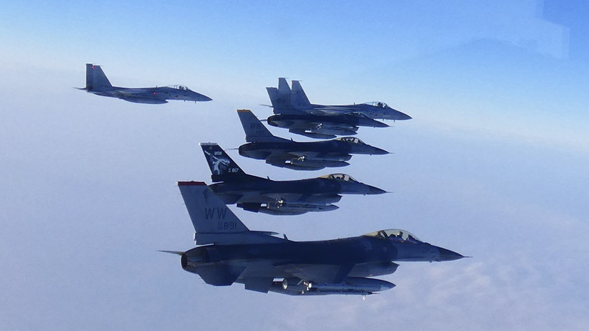 В Белом доме подтвердили, что пока не будут отправлять на Украину истребители F-16