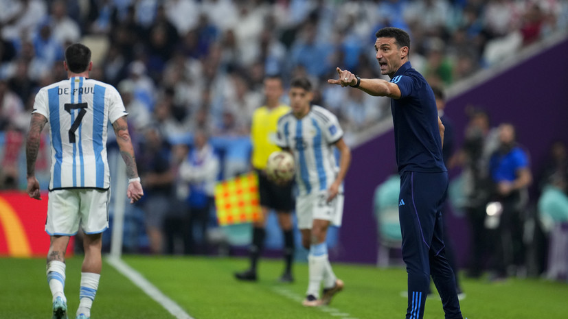 Скалони продлил контракт со сборной Аргентины по футболу до 2026 года