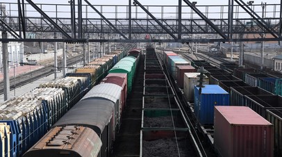 Объём железнодорожных перевозок с дружественными странами в 2022 году вырос на 23%