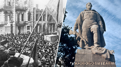Освобождение Краснодара в 1943 году / памятник воинам-освободителям города