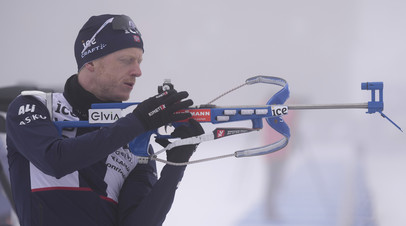 Йоханнес Бё выиграл гонку преследования на чемпионате мира по биатлону
