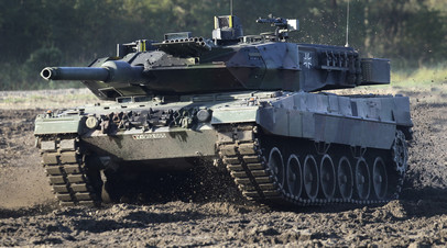 В МО ФРГ сообщили, что Украине отправят только половину батальона танков Leopard 2 A6