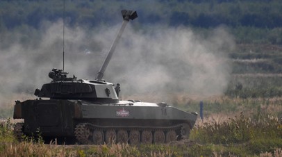 Минобороны России впервые показало работу артиллерийских орудий Хоста в зоне СВО