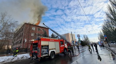 В результате обстрела украинскими военными Донецка погиб один человек и ещё 11 пострадали