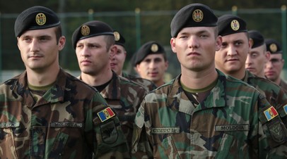 Военнослужащие армии Молдавии