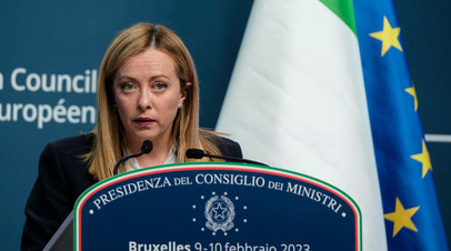 Премьер Италии Мелони заявила, что вопрос поставки Киеву боевых самолётов не обсуждается