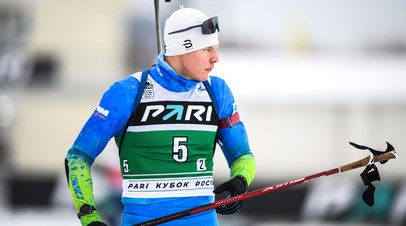 Бажин выиграл индивидуальную гонку на чемпионате России
