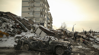 Почти 70 человек пострадали в результате землетрясения в турецкой Малатье