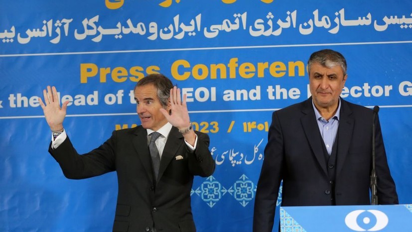 Глава МАГАТЭ провёл в Тегеране переговоры с главой иранского МИД