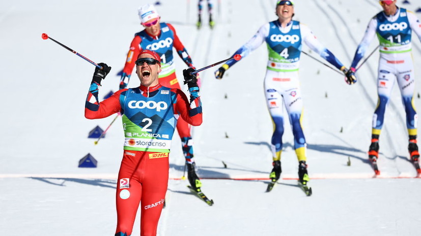 Голберг выиграл классический марафон на ЧМ по лыжам