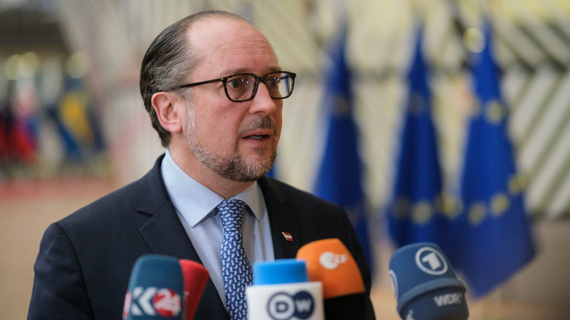 Глава МИД Австрии Шалленберг: нельзя перекрывать каналы для диалога с Россией