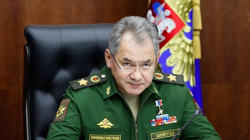 Шойгу: в спецоперации участвуют 1,1 тысячи женщин-военных