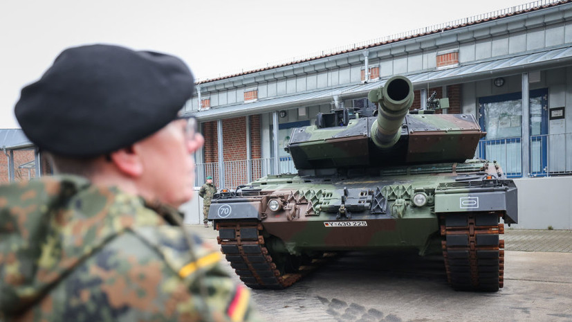 В ФРГ анонсировали поставку 18 немецких танков и трёх португальских на Украину в марте