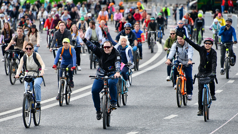 В Москве 20 мая и 16 сентября состоятся велофестивали