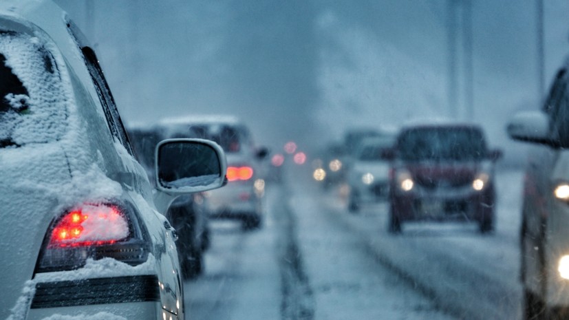 В Ульяновской области объявили «жёлтый» уровень опасности из-за гололедицы