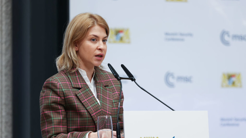 Вице-премьер Украины Стефанишина: Киев ждёт от Запада оружие для наступления