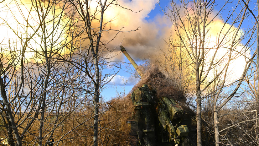 ТАСС: российские артиллеристы уничтожили гаубицу ВСУ на Херсонском направлении