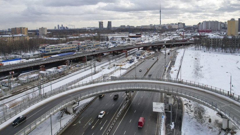 В Москве рассказали о ходе реконструкции Дмитровского путепровода