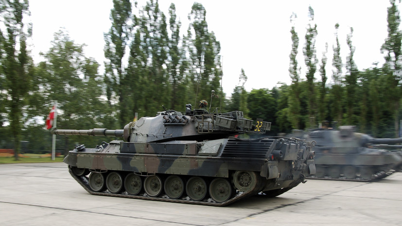 Минобороны Испании: Мадрид в ближайшее время отправит Украине шесть танков Leopard