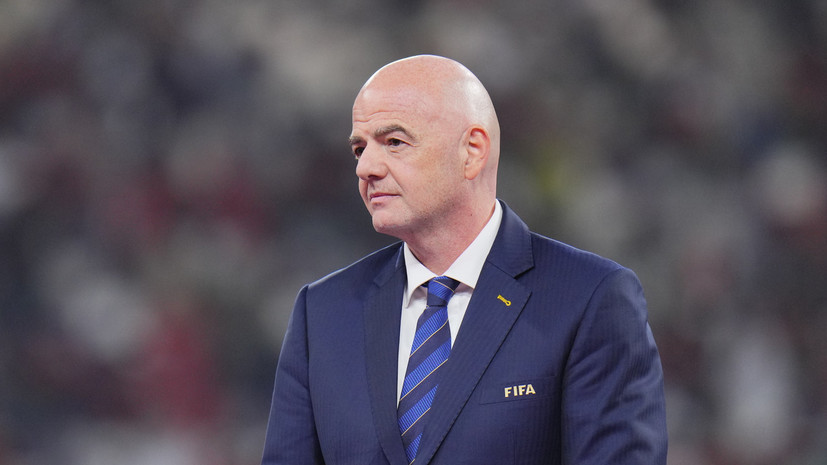 Инфантино переизбрали на пост президента ФИФА