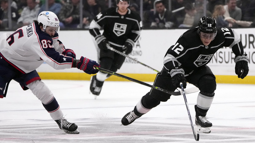 Гол Марченко не спас «Коламбус» от поражения в матче с «Лос-Анджелесом» в НХЛ